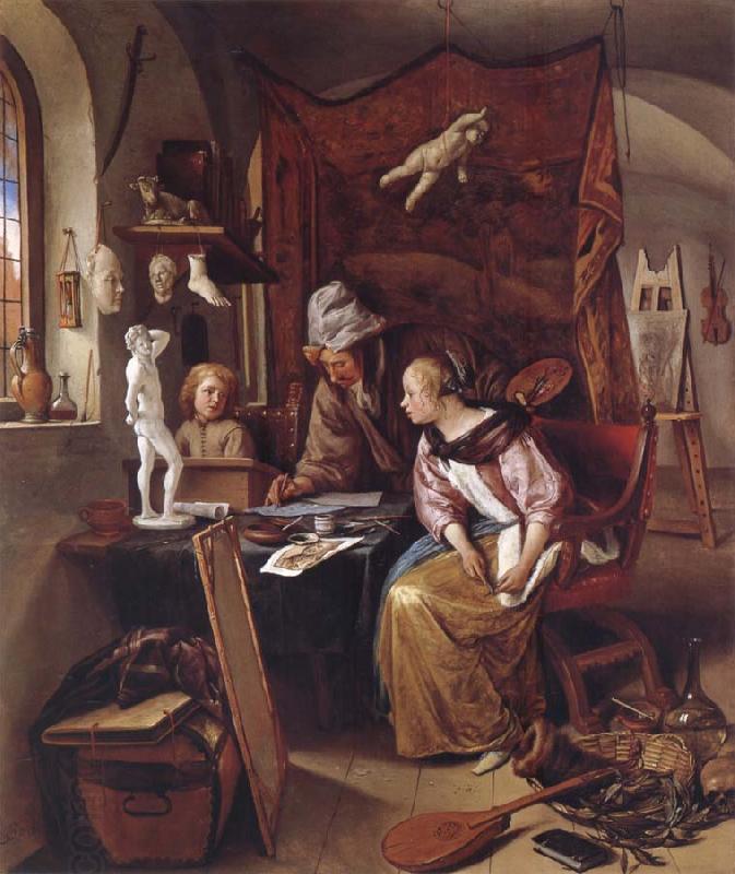 Jan Steen The During Lesson